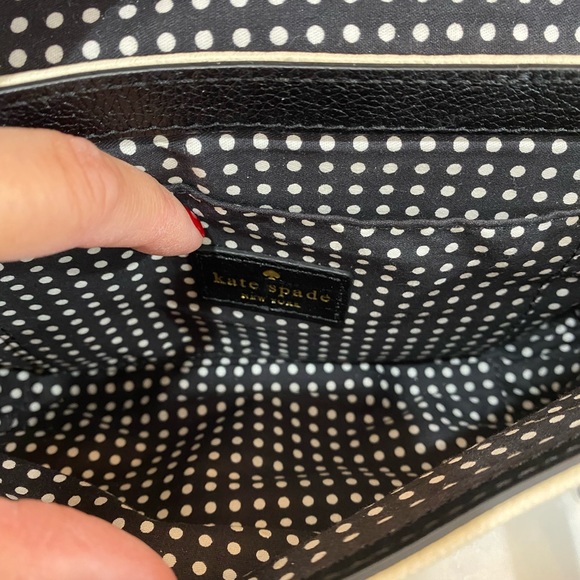 Kate Spade purse in cream/black - Picture 5 of 6